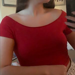 Brandy Melville Red Top